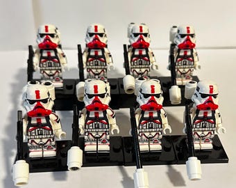 Space wars purge flame trooper commandos figures toys