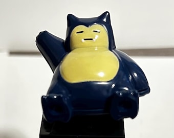 Snorlax normal type block figure mini