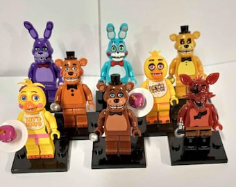 8PCS Five Nights at Freddy's Minifigures Toys Action figures Building Toys