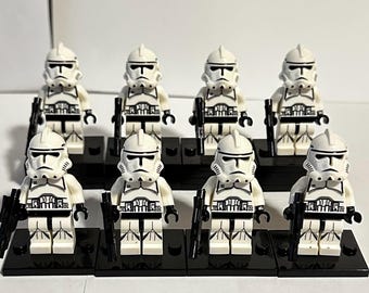 8 Space wars trooper commandos figures toys