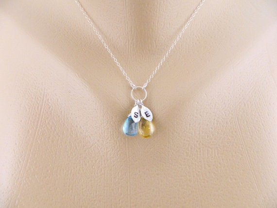 Love Heart Necklace with Birthstone for Couples Valentine's Day Gift -  GetNameNecklace