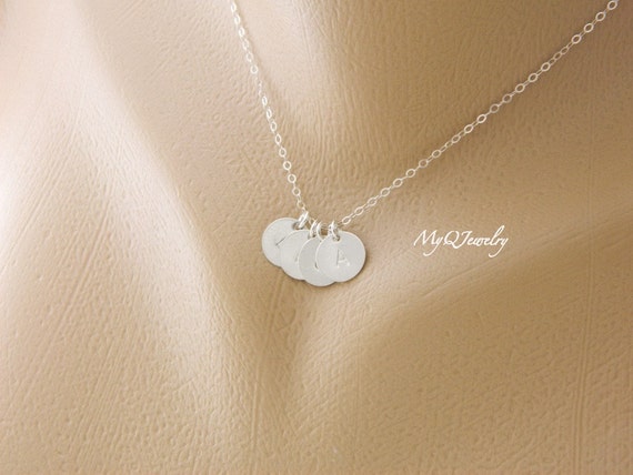 Initial necklace shop for her