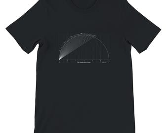 Square Root Comet T-Shirt | Geometric Math, Physics, Arjen's Comet Design