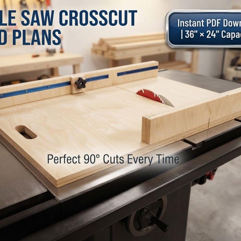 Fencing Plan.pdf Track Sled Plans - Etsy
