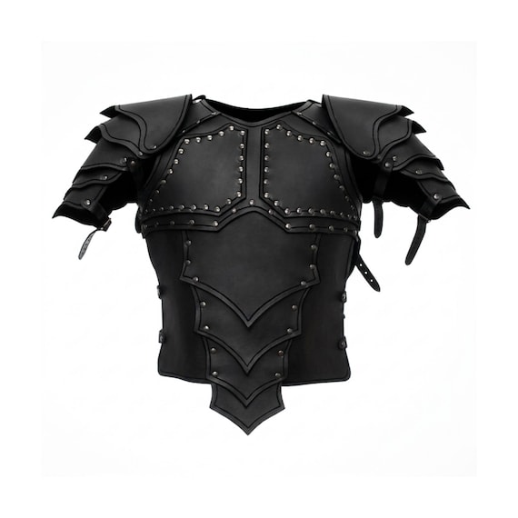 SCA Leather Armor, Men's Medieval Armor, Larp Armor,Chest Armor