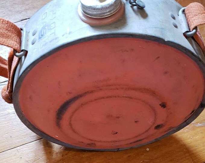 USFS 4 Quart Water Canteen With Strap Unmarked Outdoors Camping Hiking