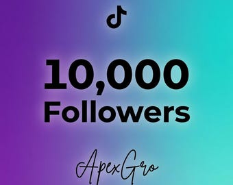 Service voor het verkrijgen van 10.000 TikTok-volgers | Snelle levering | Promotie via sociale media | Meer TikTok-volgers | Groei voor creators en bedrijven