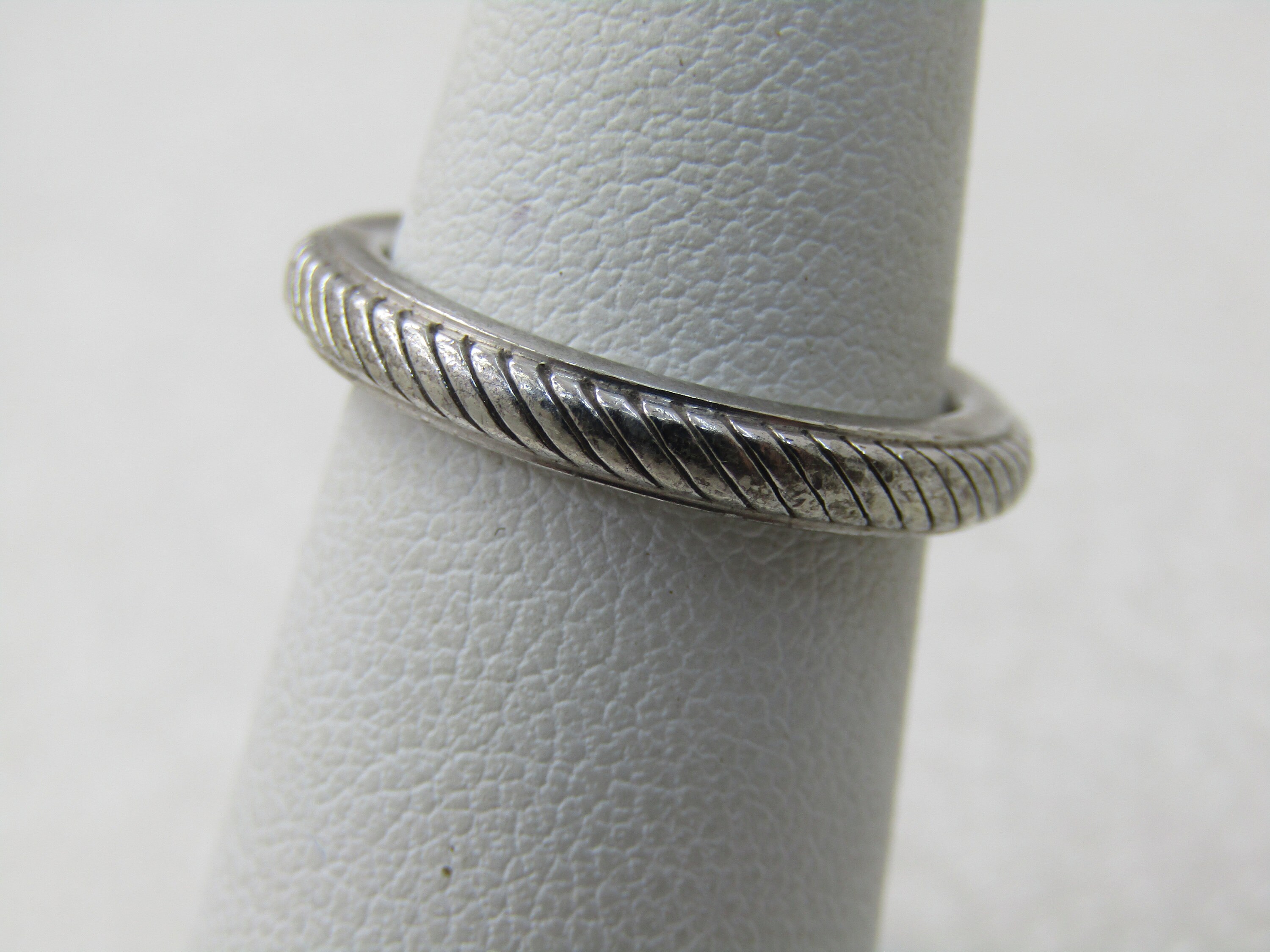 Vintage Judith Ripka Sterling Stackable Ring Ridged Sz. 6 - Etsy