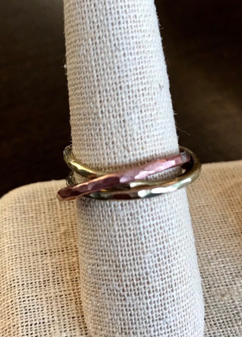 Trinity Ring 1 Copper /& 2 Brass