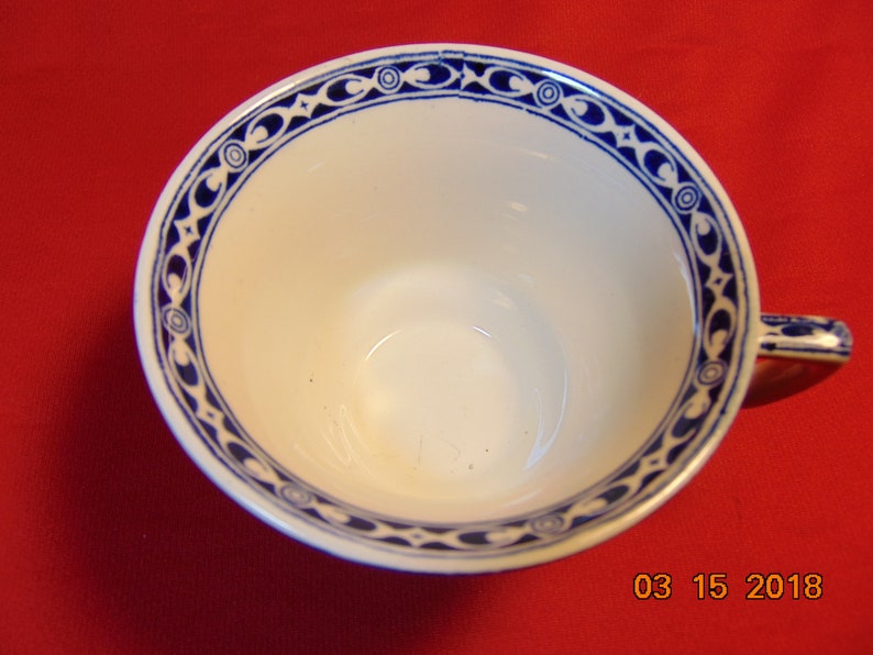 1 of England Rd No 623294 from Adams China Flat Tea Cup in the Chinese Bird Pattern One 2 58