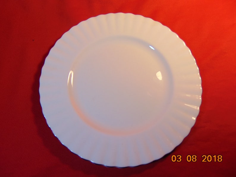 from Royal Albert China Bone China Salad Plate One in the Chantilly Pattern. of England 1 8 14