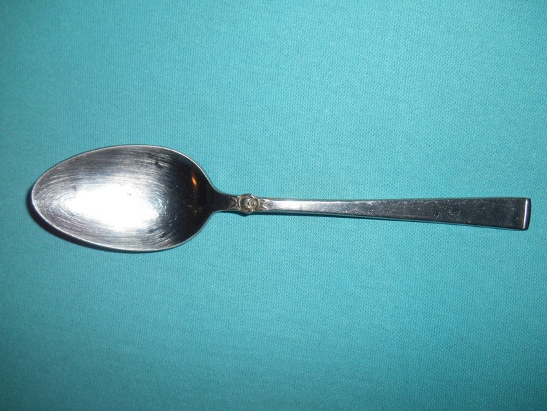 One in the Westwood Pattern. PlaceOval Soup Spoon Stainless 1 from Nasco 7 38