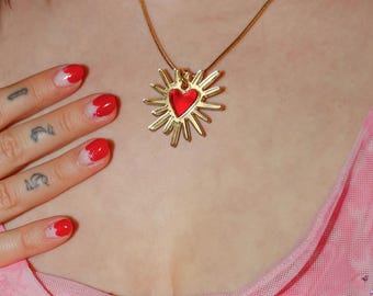 Shining Heart Necklace