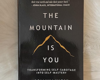 The Mountain Is You by Brianna Wiest Paperback | Self Help Book for Healing, Transforming Self Sabotage to Self Mastery, Free Shipping