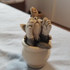 Harmony Kingdom Cat Figurines - Etsy
