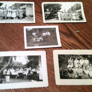 Family Outing Photos - 1940&#39;s Black and White Photos
