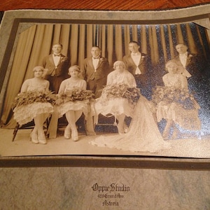 Wedding Party Photo 1927