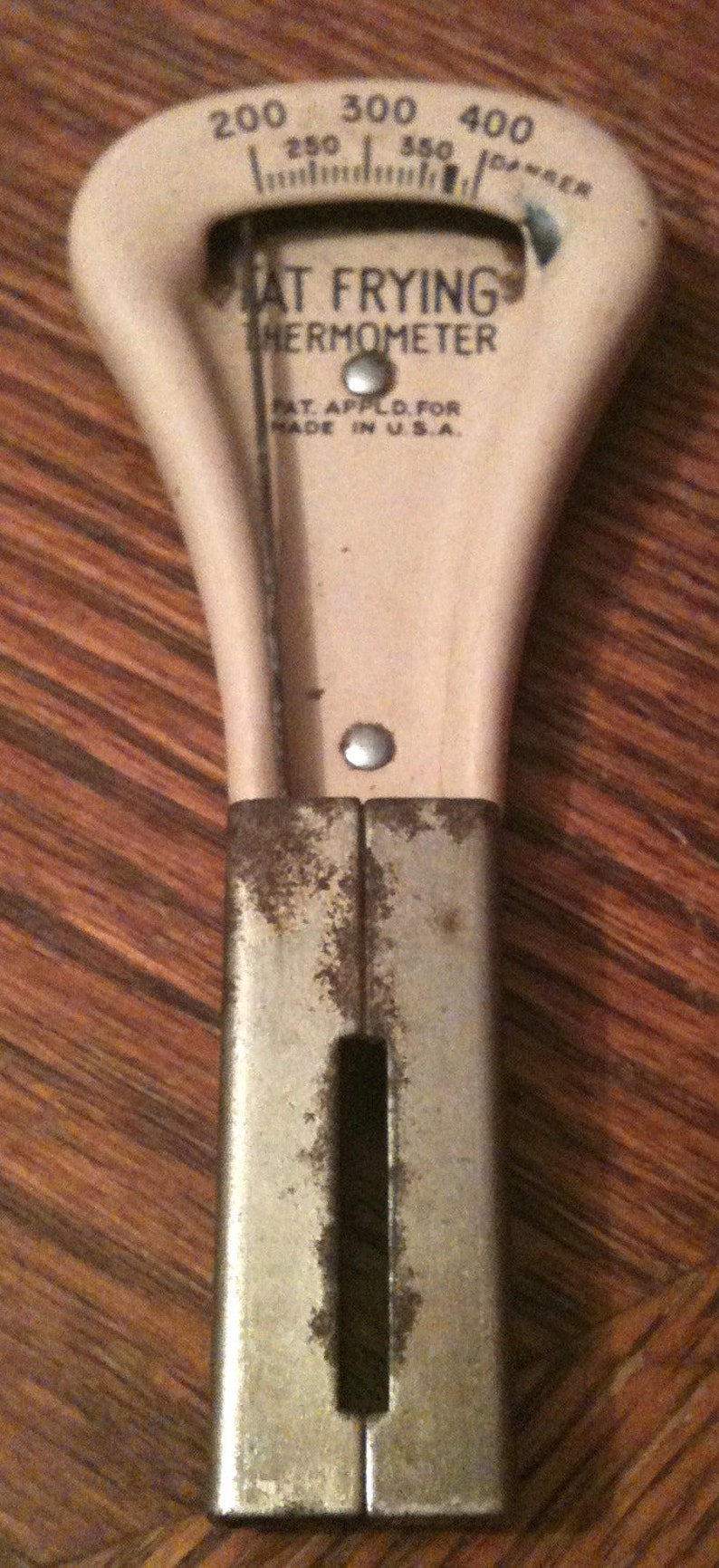 Antique Fat Frying Thermometer Etsy