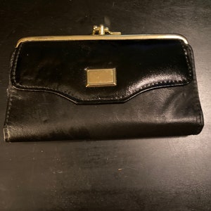 Black Clutch Wallet