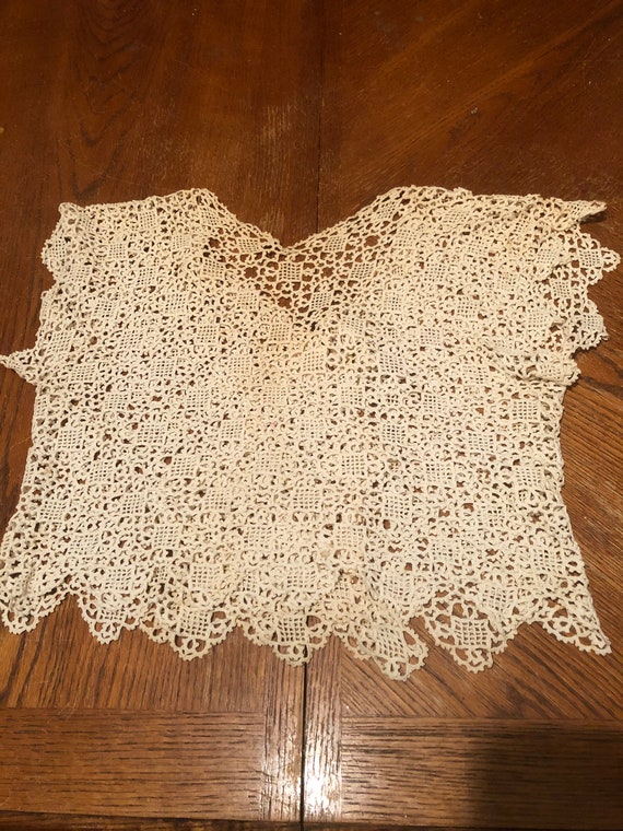 Antique Hand Crocheted Blouse - image 5