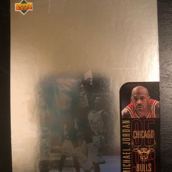 michael jordan hologram baseball card