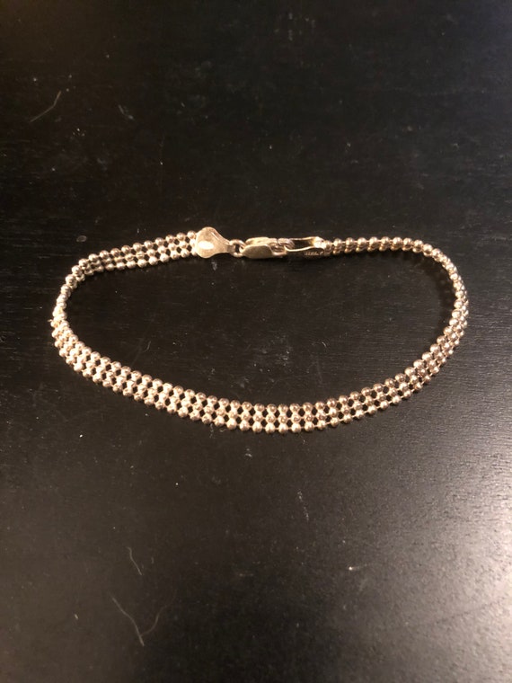 Sterling Silver Ball Bracelet - Italy