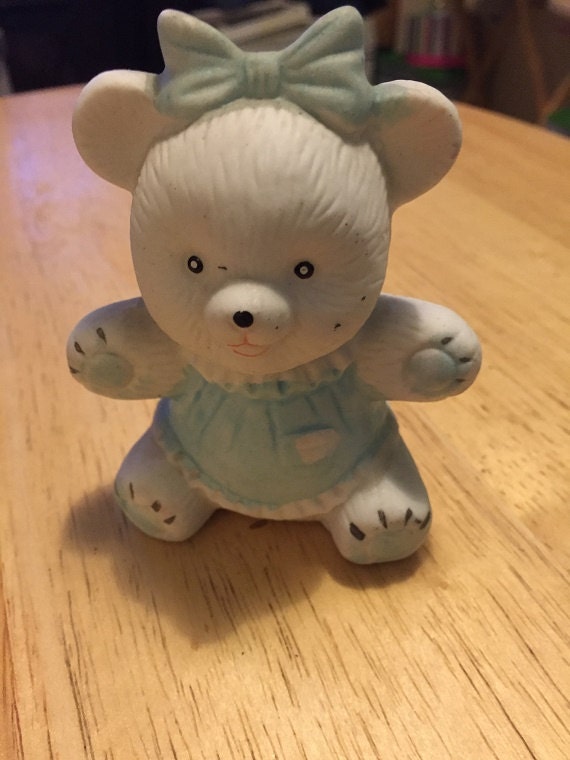 ceramic teddy bear