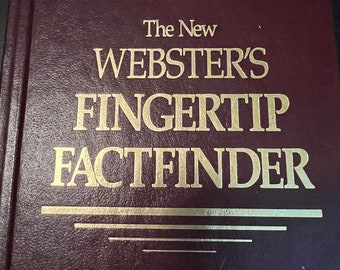 The New Webster’s Fingertip Factfinder