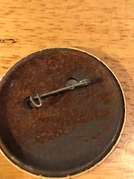 Brooklyn Bridge Pinback Button - image 2