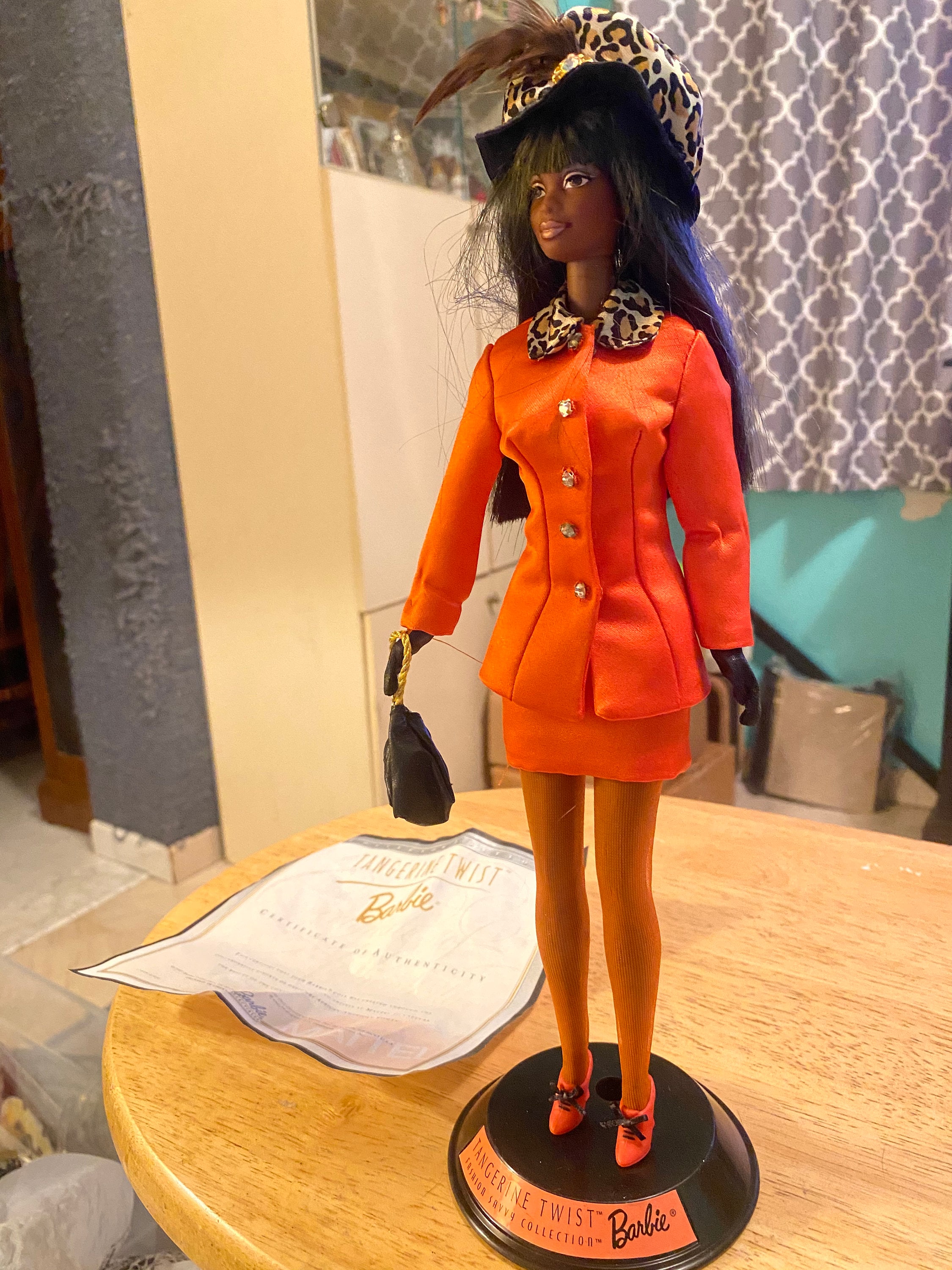 バービーTANGERINE TWIST⑲ BARBIE TANGERINE TWIST FASHION SAVVY COLLECTION COLLETOR