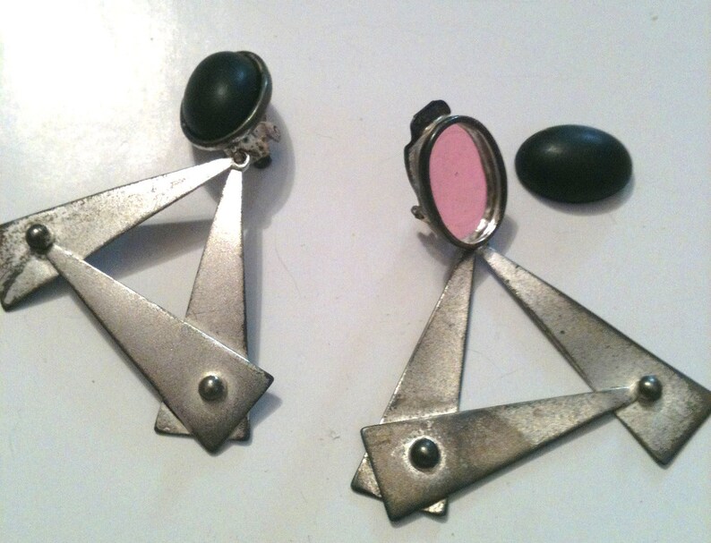 Broken Triangular Earrings image 4