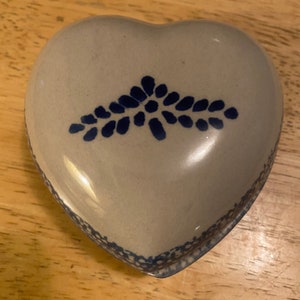 Heart Shaped Trinket Box