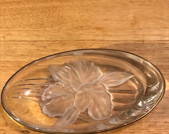 Mikasa Oval Glass Candy Dish