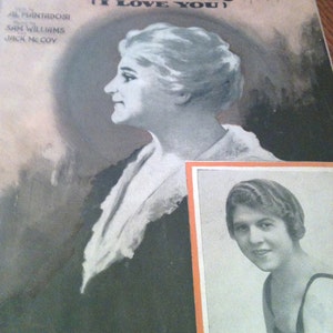 Cross My Heart Mother sheet music 1925
