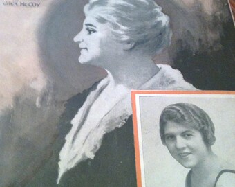 Cross My Heart Mother sheet music 1925