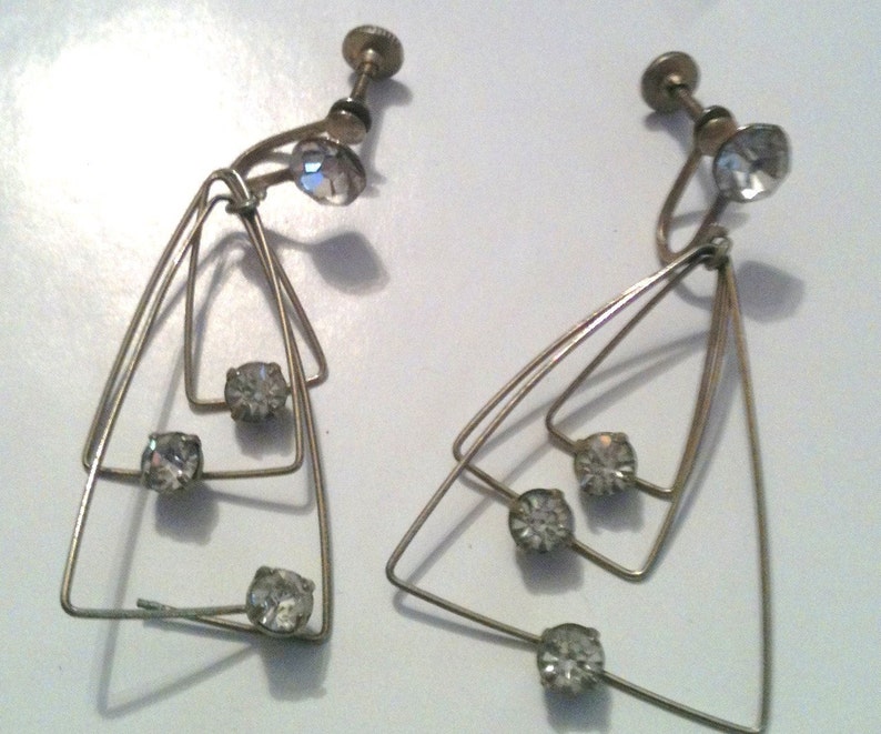 Broken Triangular Earrings image 2