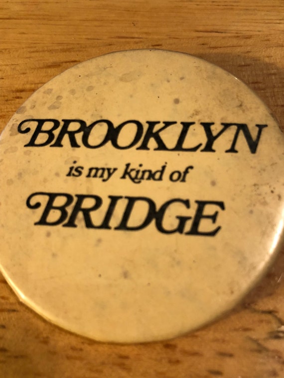 Brooklyn Bridge Pinback Button