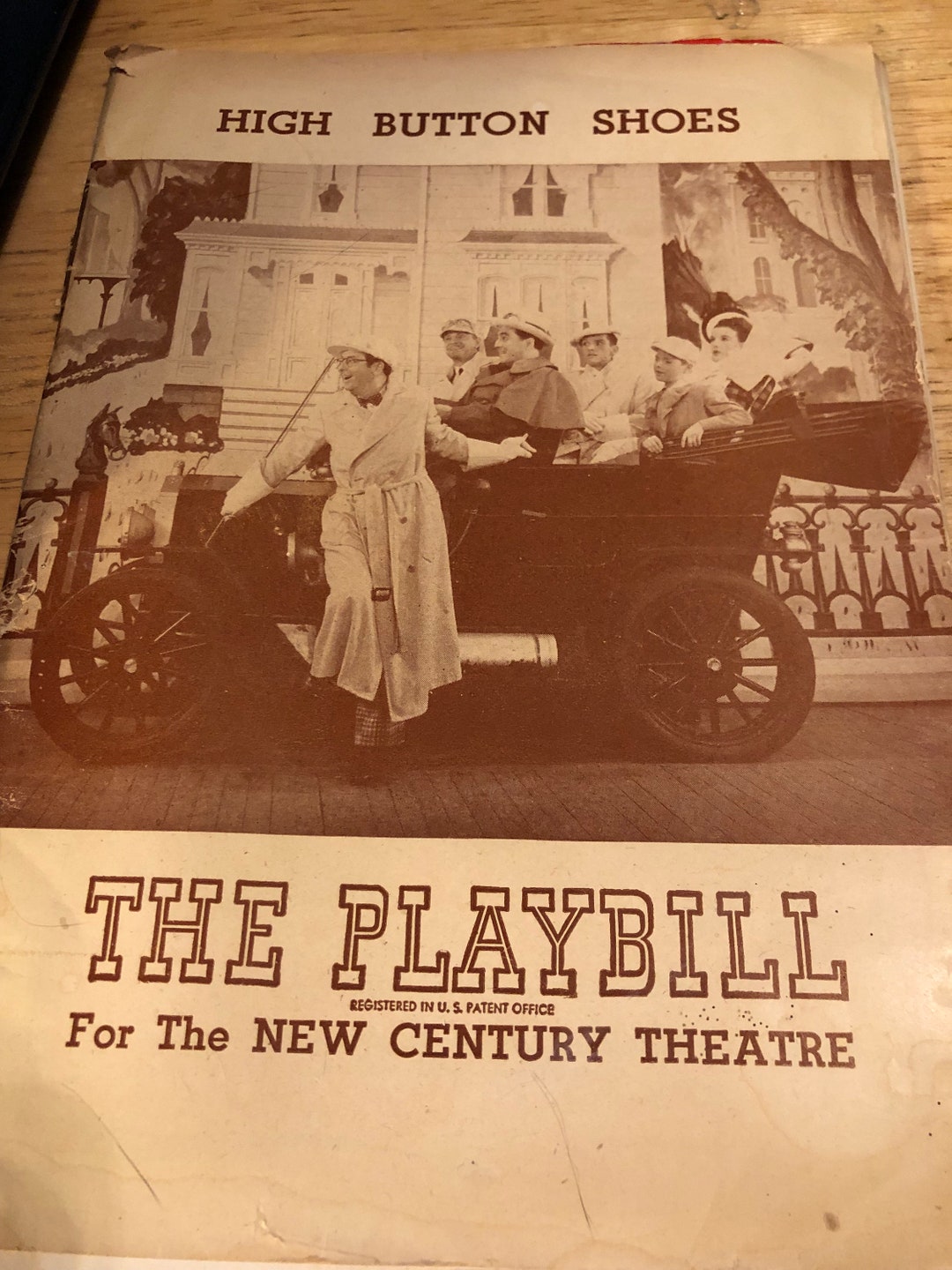 High Button Shoes Playbill With Bonus Insert - Etsy