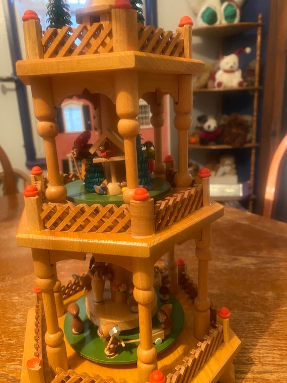 3 Tier German Christmas Pyramid - Etsy