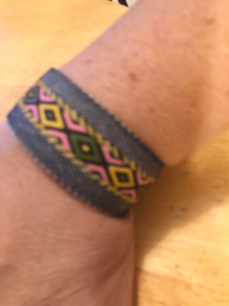 Denim Slap Bracelet