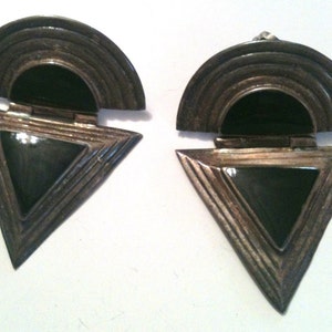 Broken Triangular Earrings image 3