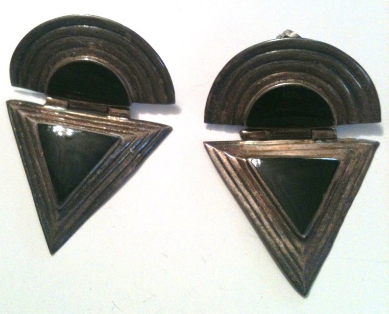 Broken Triangular Earrings image 3