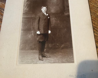 Young Man Confirmation Photo - 1905