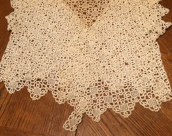 Antique Hand Crocheted Blouse