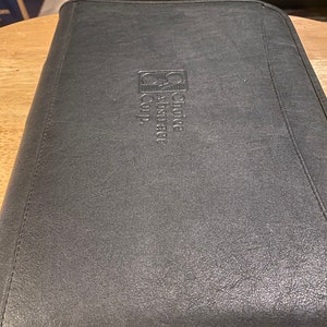 Leather Executive Binder