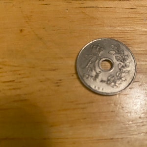 Denmark 25 Ore Coin 1972 image 2