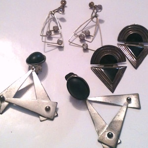 Broken Triangular Earrings image 1