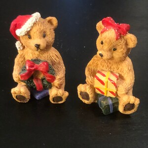 Christmas Collectible Bear Ornaments