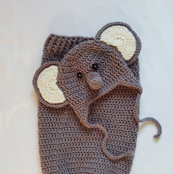 Baby Elephant Cocoon Set