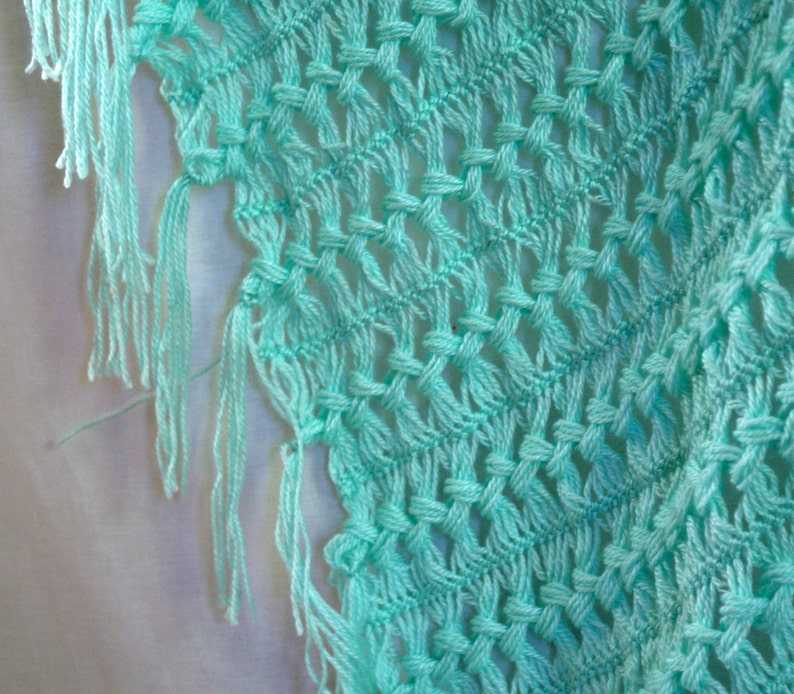 Crocheted Hairpin Lace Baby Blanket Etsy